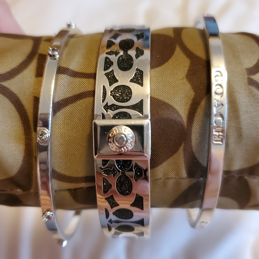 Coach bangles